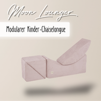 "Moon Lounger" Modularer Kinder-Chaiselongue 145×35×45cm