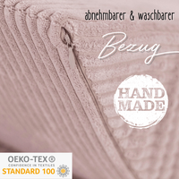 "Moon Lounger" Modularer Kinder-Chaiselongue 145×35×45cm