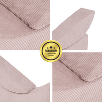 "Moon Lounger" Modularer Kinder-Chaiselongue 145×35×45cm