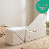 "Woolly Moon" Modularer Kinder-Chaiselongue 145×35×45cm