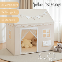 Spielhaus-Stangen (5er Set)