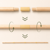 Tipi pole (1 piece)