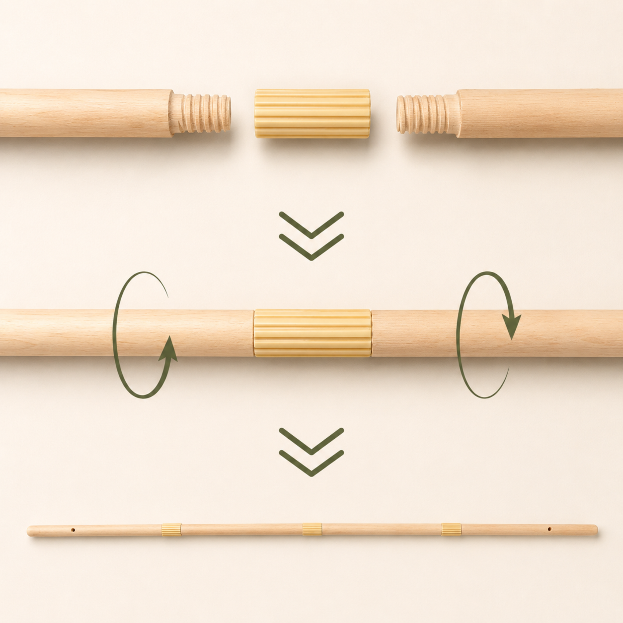Tipi pole (1 piece)