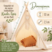 Tipi pole (1 piece)