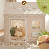 Spielhaus - mit Briefkasten & Wimpelkette