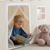 Spielhaus - mit Briefkasten & Wimpelkette