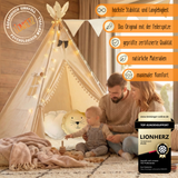 Tipi Kinderzelt - 100% Baumwolle