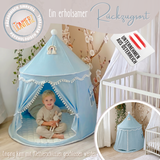 Play tent - breathable made of cotton &amp; hemp
