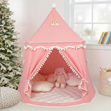 rundes Spielzelt - atmungsaktiv aus Baumwolle & Hanf