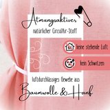 rundes Spielzelt - atmungsaktiv aus Baumwolle & Hanf