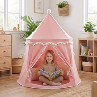 rundes Spielzelt - atmungsaktiv aus Baumwolle & Hanf