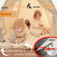 Tipi children's tent - 100% cotton