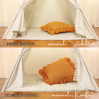 Tipi Kinderzelt - 100% Baumwolle