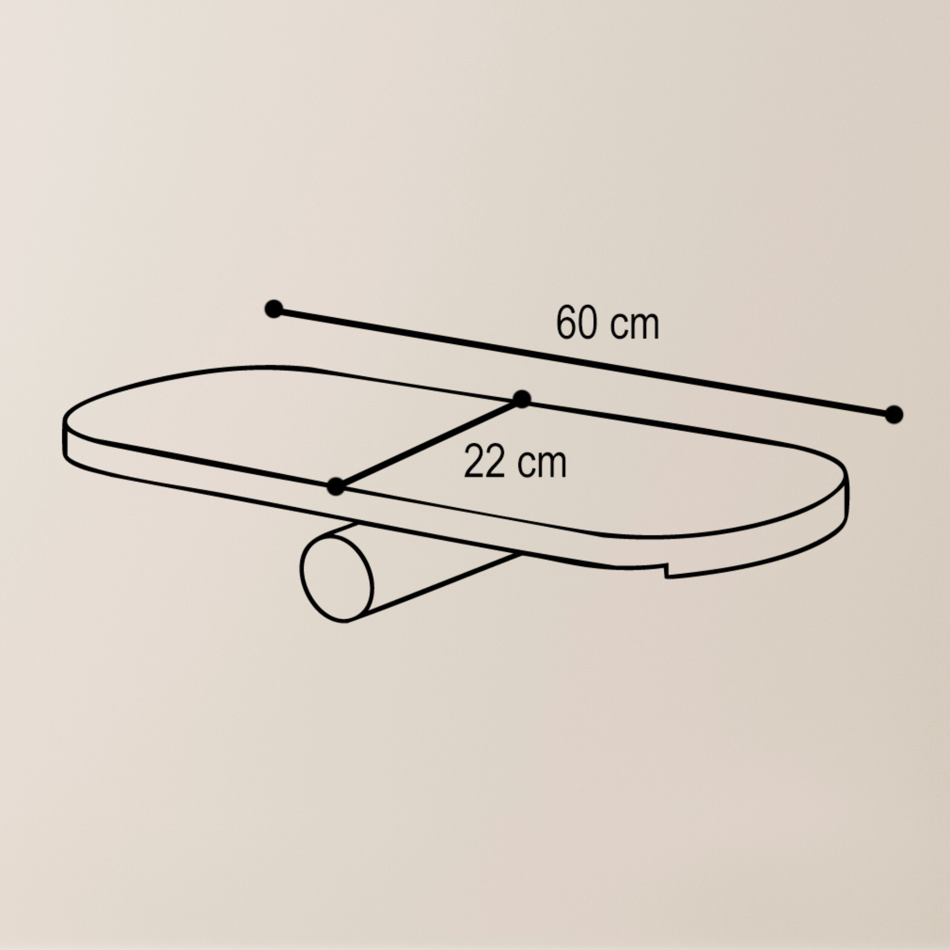 "Smart Balance" Balance Board für Kinder, Montessori Design