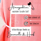 Spielzelt - atmungsaktiv aus Baumwolle & Hanf