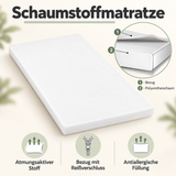 Babymatratze aus Schaumstoff – 120x60cm