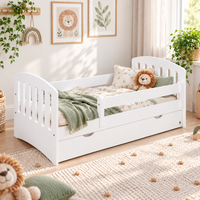 YappyLux JUNIOR Classic - Children's bed 160x80cm with drawer & fall protection