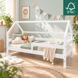 YappySole MAXI – House Bed 200x90cm with Fall Protection and 2 Drawers