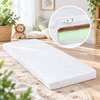 YappyBioFoam MAXI – Mattress 200×90cm, dual-sided, with bamboo cover
