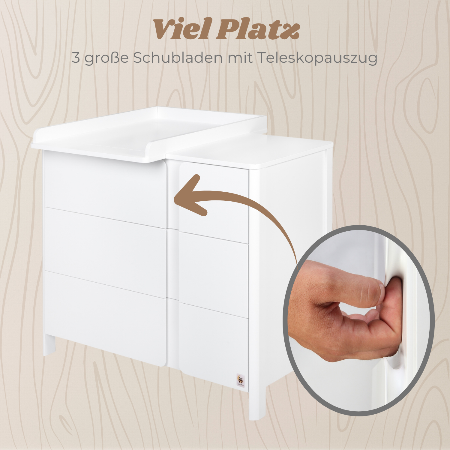 Yappy MINI Classic – Wickelkommode