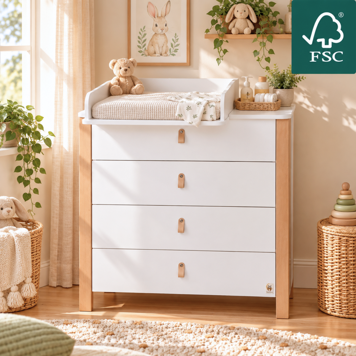 YappyÉtude MINI Design - Changing Table 90×50×85.5cm