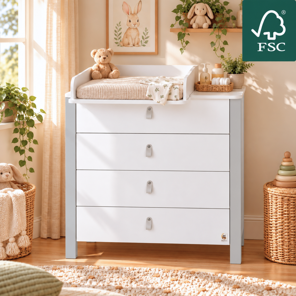 YappyÉtude MINI Design - Changing Table 90×50×85.5cm