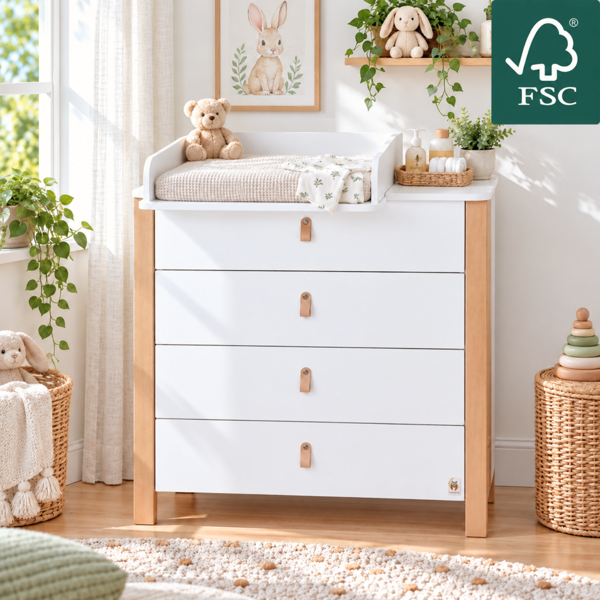 YappyÉtude MINI Design - Changing Table 90×50×85.5cm