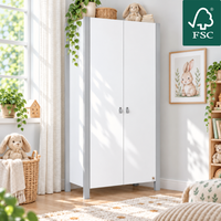 YappyÉtude Design Wardrobe – 2-door with drawers