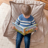 "Chenille Throne" bequemer Kinder-Relaxsessel 80x73x58cm