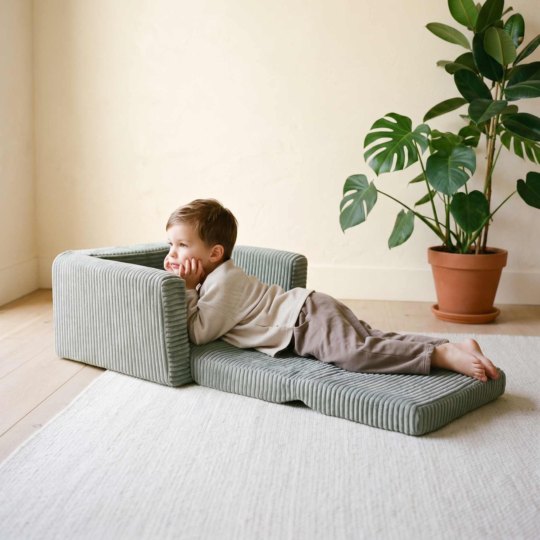 "Comfort Cubie" 2in1 Kindersessel mit Liegefunktion